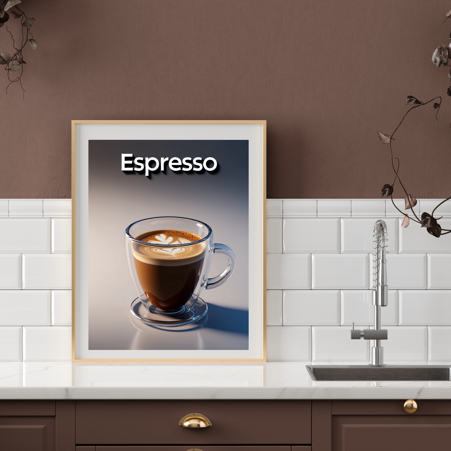 Espresso Kitchen Poster – Small Cup, Big Energy! ☕😂