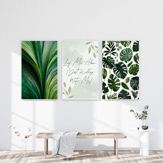 Botanical Bliss – A Stunning Leaf Print Bundle for a Fresh Natural Look" 🌿✨