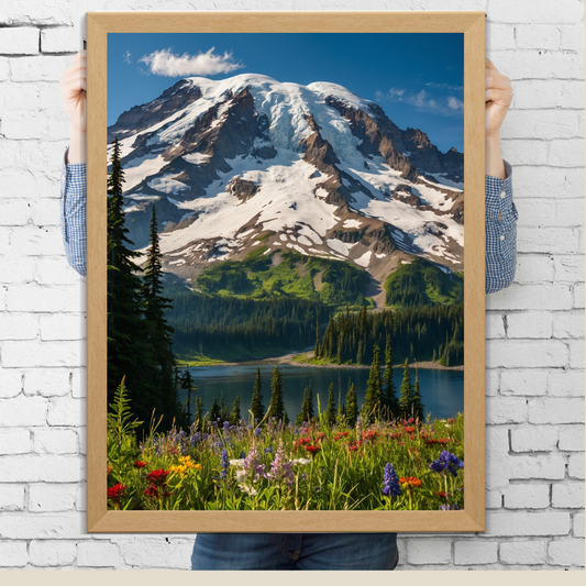 Epic Views of Mount Rainier – Where Nature Reigns Supreme and Gravity’s Still a Thing 🏔️😂