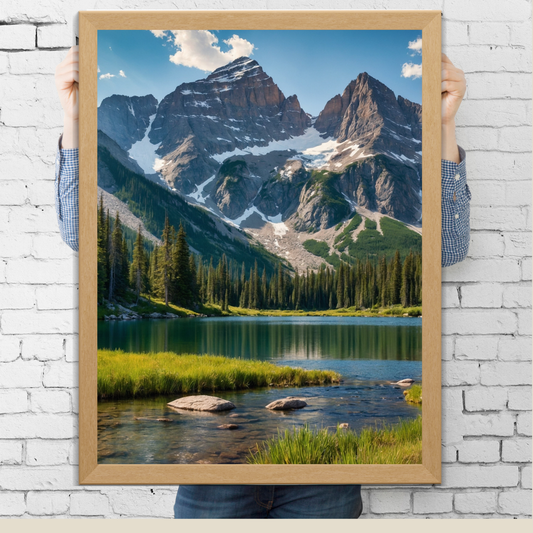 Stunning View of the Rocky Mountains – Where Nature Shows Off and Gravity’s Still a Thing 🏔️😂
