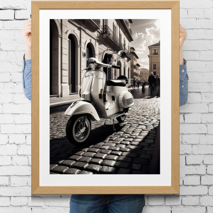 Poster della cucina a tema oliva – Decorazione elegante e invitante