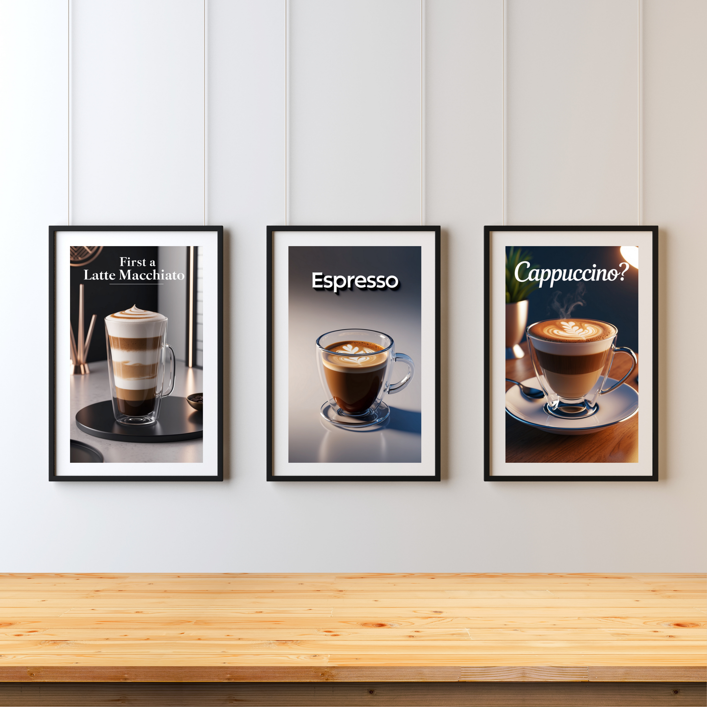 Espresso Kitchen Poster – Small Cup, Big Energy! ☕😂