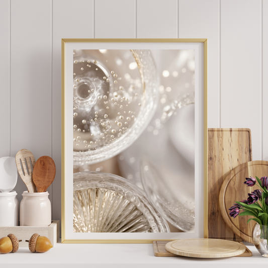 🥂 Champagne Poster – Wall Art That Pops! ✨