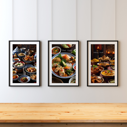 Japanese Kitchen Poster – A Taste of Tradition and Elegance! 🍣🍜