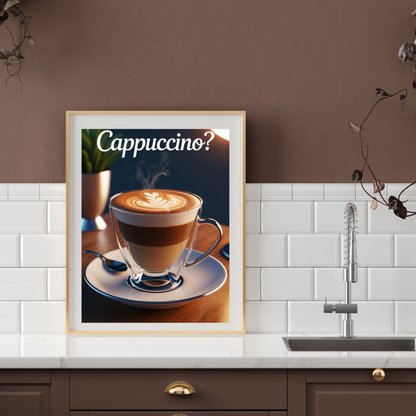 Poster della cucina a tema oliva – Decorazione elegante e invitante