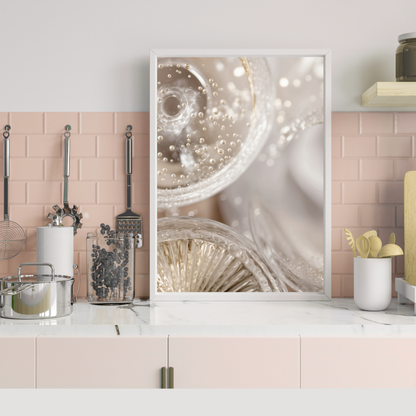 🥂 Champagne Poster – Wall Art That Pops! ✨