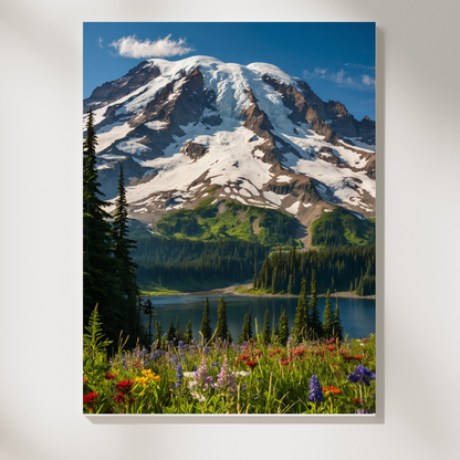 Epic Views of Mount Rainier – Where Nature Reigns Supreme and Gravity’s Still a Thing 🏔️😂