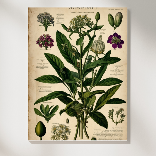 Vintage Botanical Print – A Timeless Collection of Classic Plant Illustrations