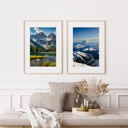 Stunning View of the Rocky Mountains – Where Nature Shows Off and Gravity’s Still a Thing 🏔️😂