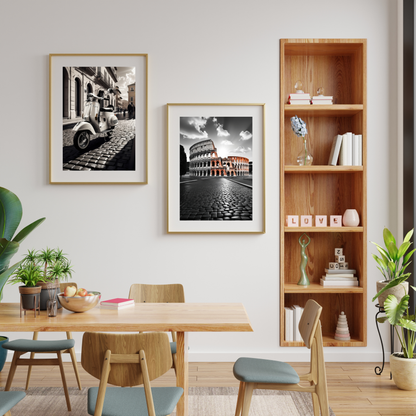 Poster della cucina a tema oliva – Decorazione elegante e invitante