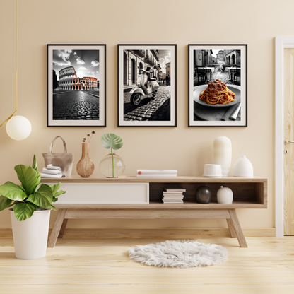 Poster della cucina a tema oliva – Decorazione elegante e invitante