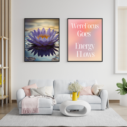 Align Your Mind, Elevate Your Energy – Meditation Poster 🧘‍♂️✨"