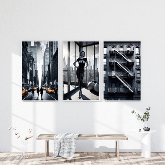 New York City Urban Poster Bundle – The Energy of NYC for Your Walls 🏙️✨
